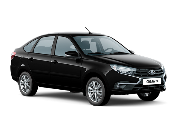 Lada Новая Granta лифтбек Цвет: Черный "Пантера"