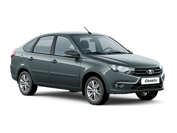 Lada Новая Granta лифтбек Цвет: Серебристо-темно-серый