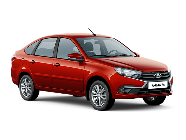 Lada Новая Granta лифтбек Цвет: Красный "Сердолик"